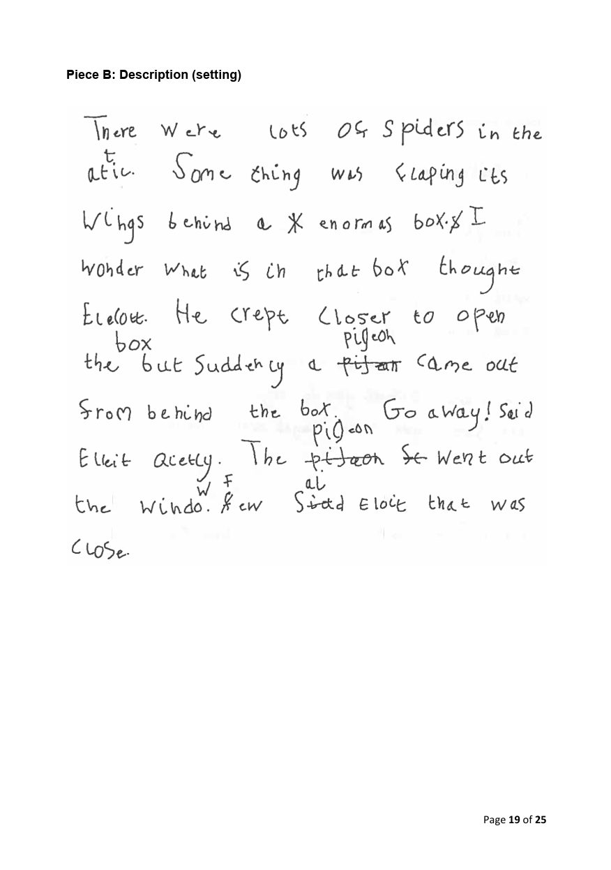 Published exemplification script